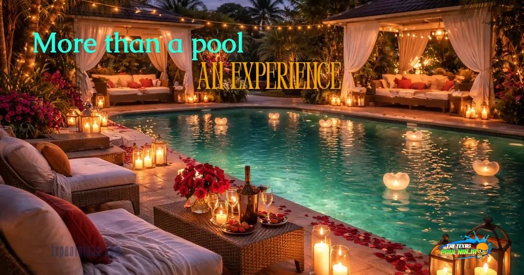 Romantic Poolside Spaces for Valentine's Week
